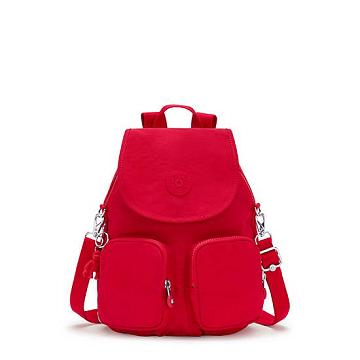 Kipling Firefly Up Convertible Ryggsekk Rød | NO 1638BE